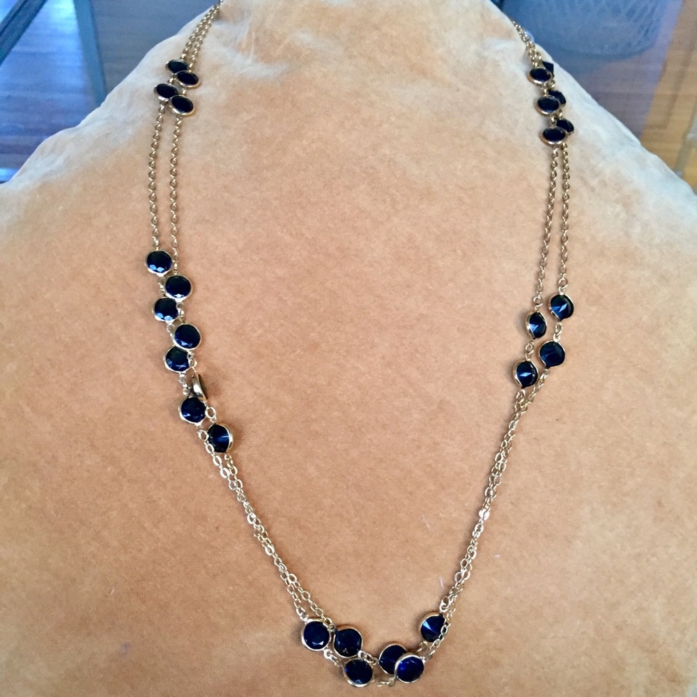 J. Crew Gold Strand Necklace